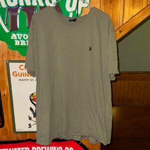 Polo by Ralph Lauren Men's Green Short Sleeve Tee XXL Y2K